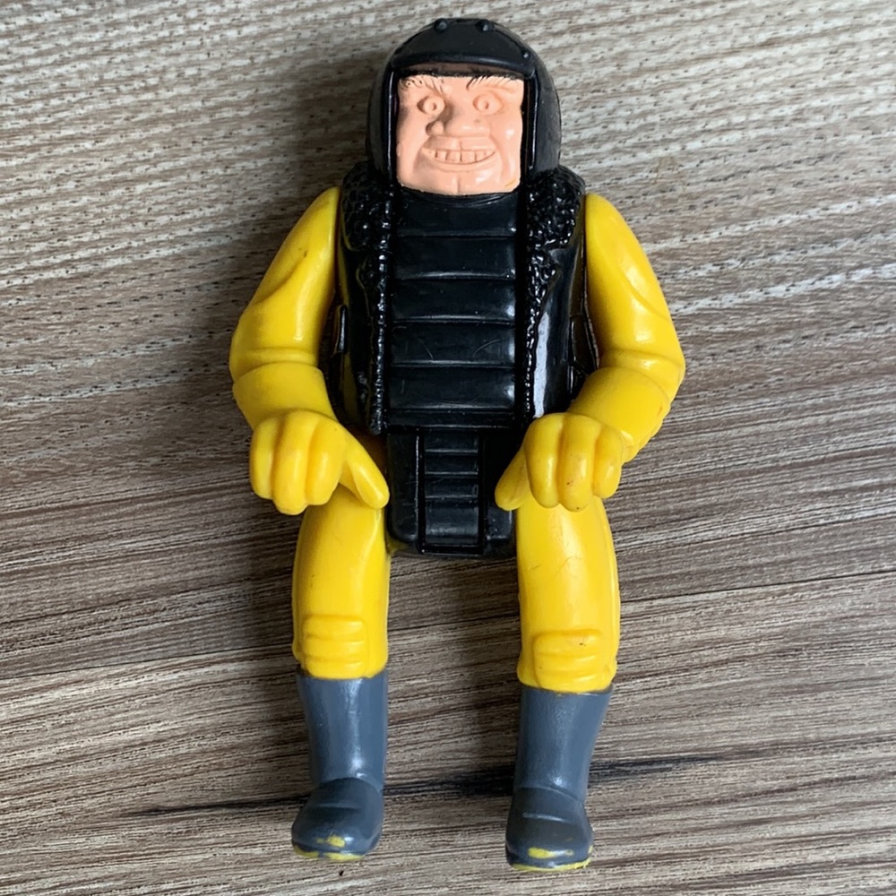 Real Ghostbusters EEK Motorcycle Driver Action Figure Kenner 1988 1980s Toy